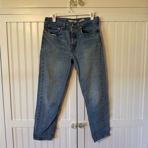 Levi's Blue Ankle & Cropped Jeans
